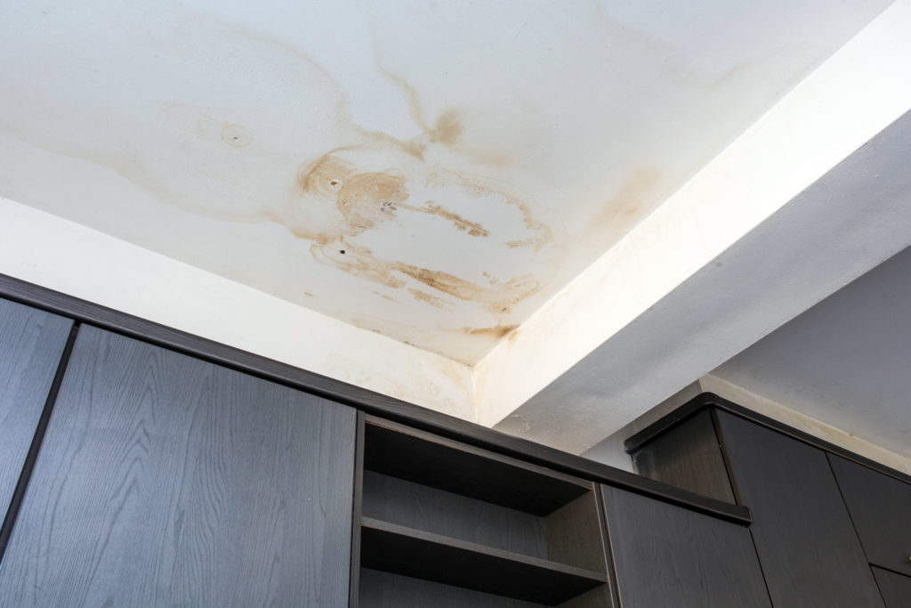 interior signs of roof damage checking