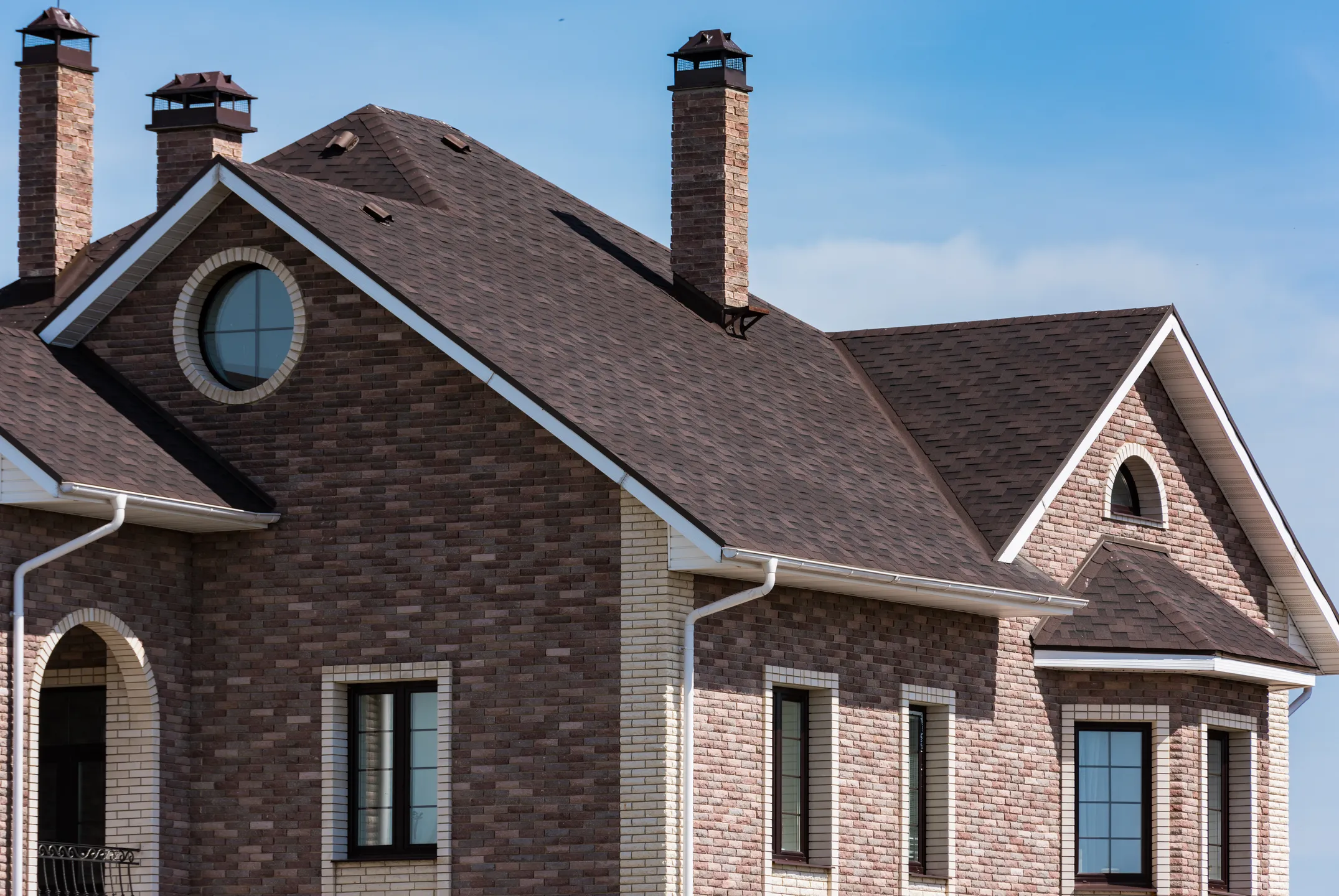 Brown brick house in West Chester