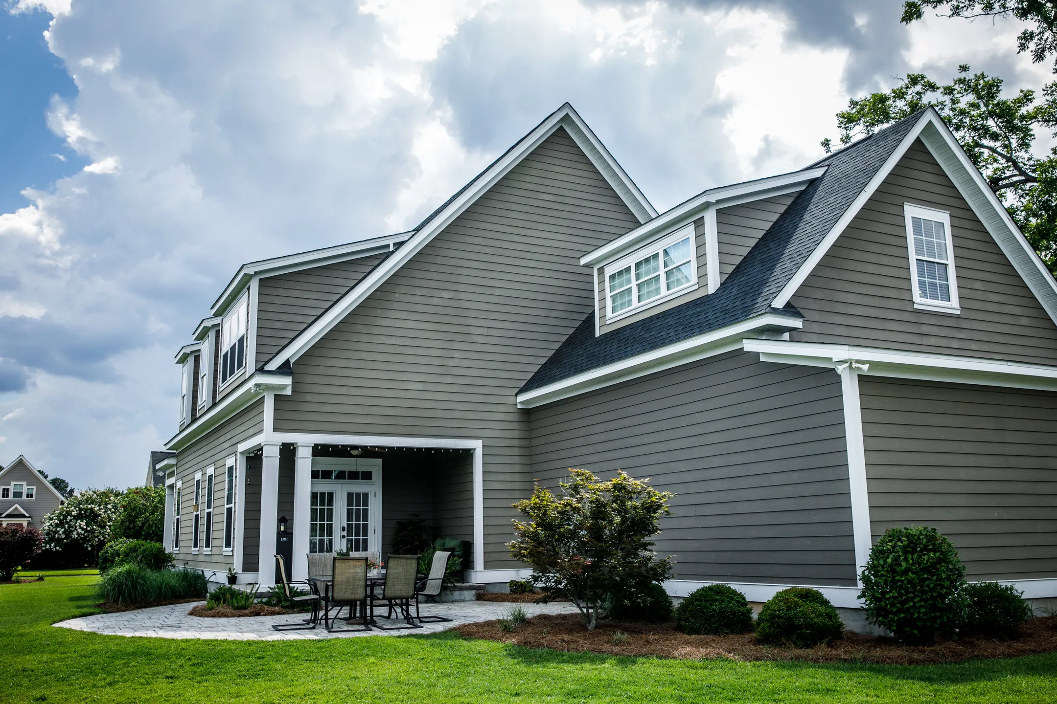 Gray sided house in Pennsylvania