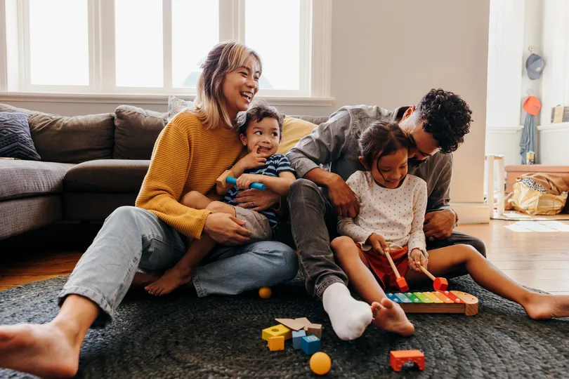 Homeowner family in Pennsylvania