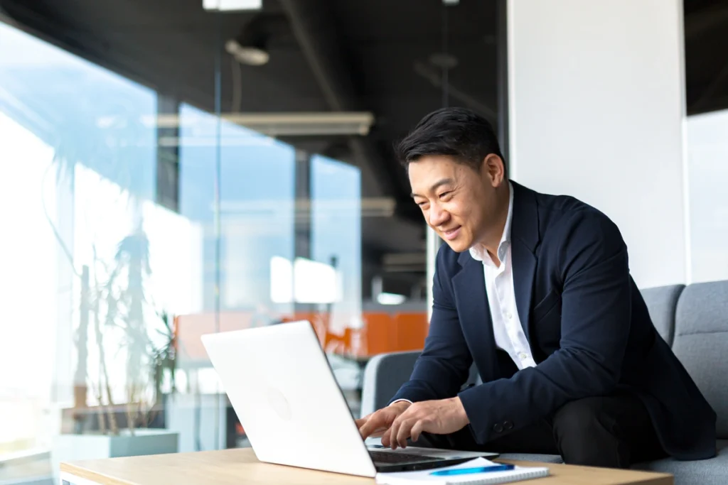 businessman working