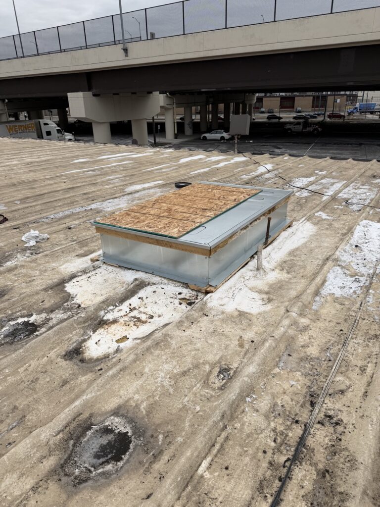 commercial flat roof skylight philadelphia PA