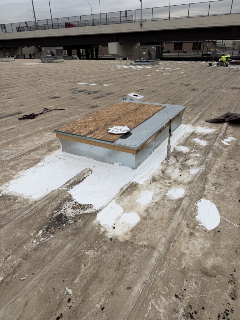 commercial flat roof skylight philadelphia PA