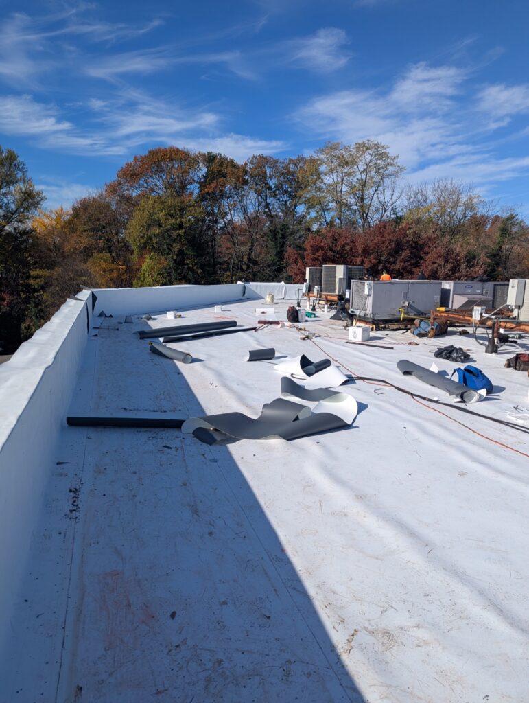 commercial roof repair springfield pa