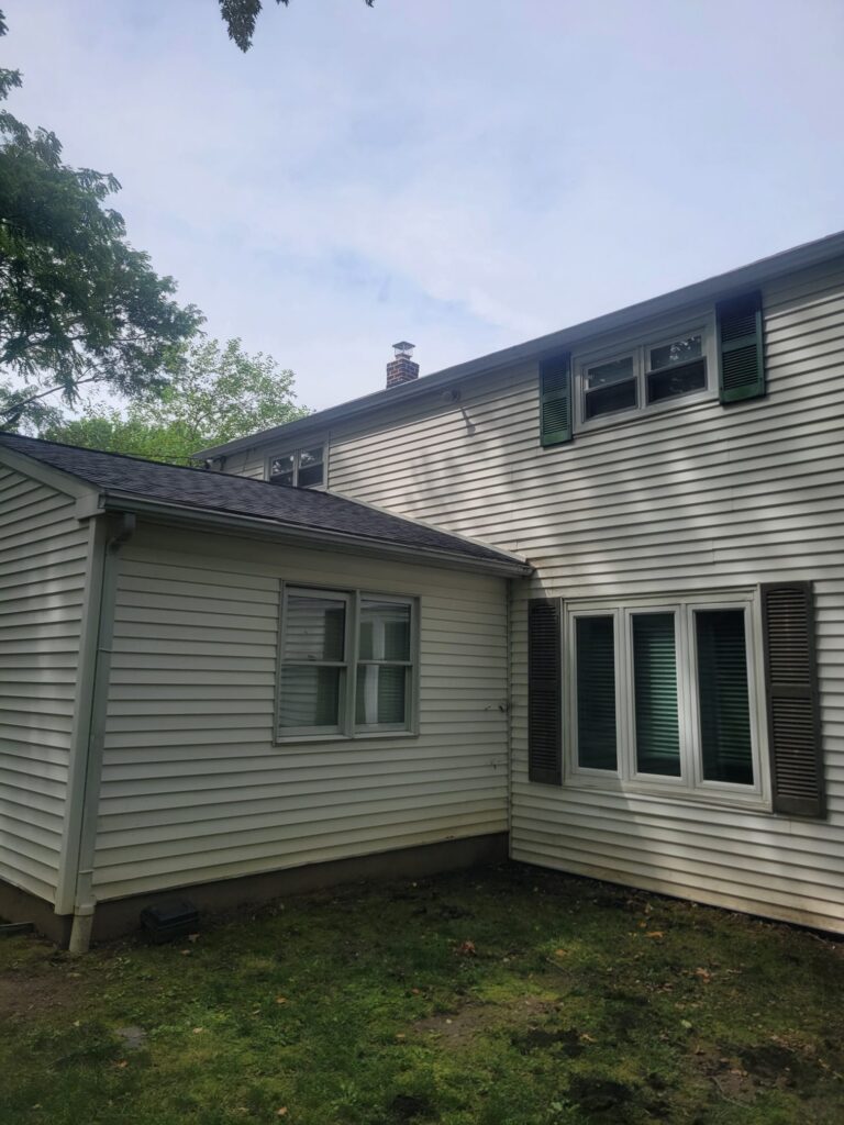 completed roof replacement rear elevation lafayette hill pa 11