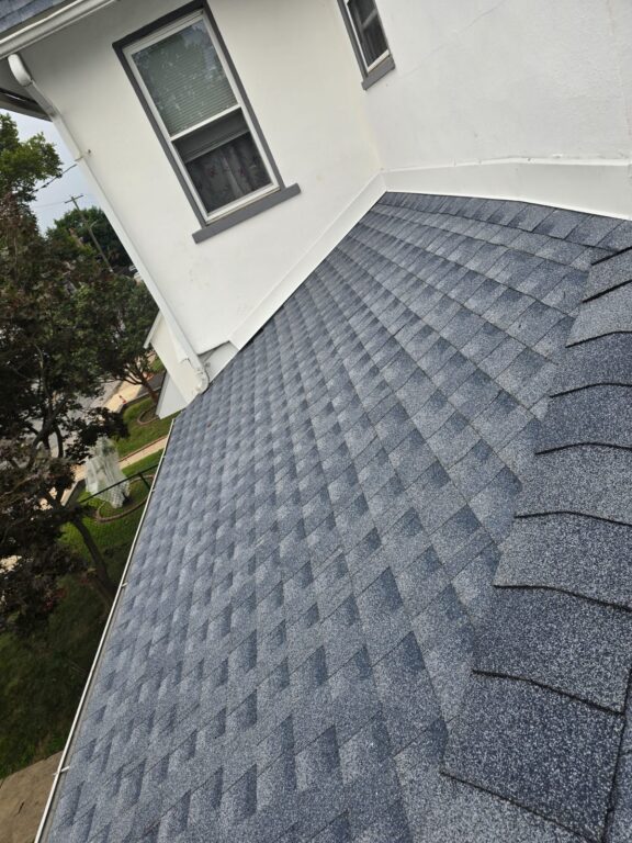 completed shingle roof hip valley stucco philadelphia pa 06