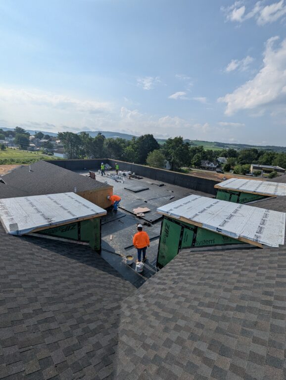 complex roof valleys dormers shingle installation new berlin pa