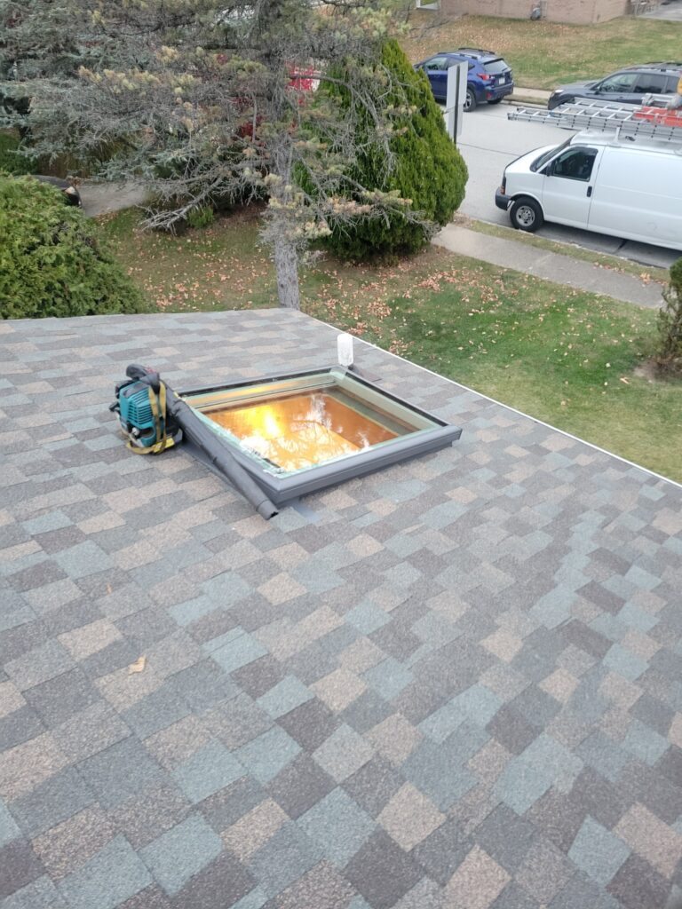 residential roof replacement skylights king of prussia pa 76