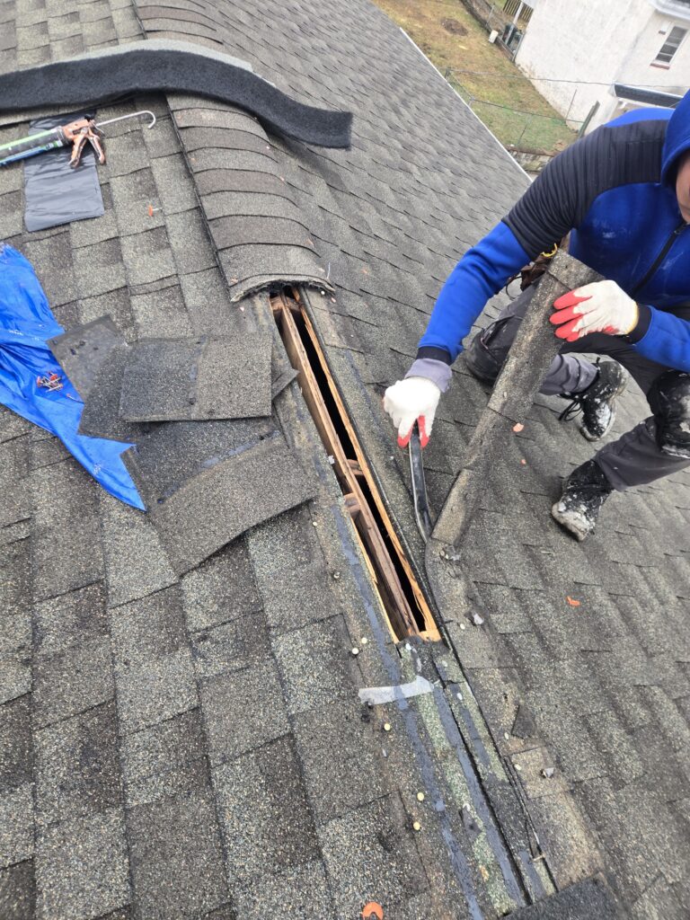 Shingle Ridge Repair – Bridgeport